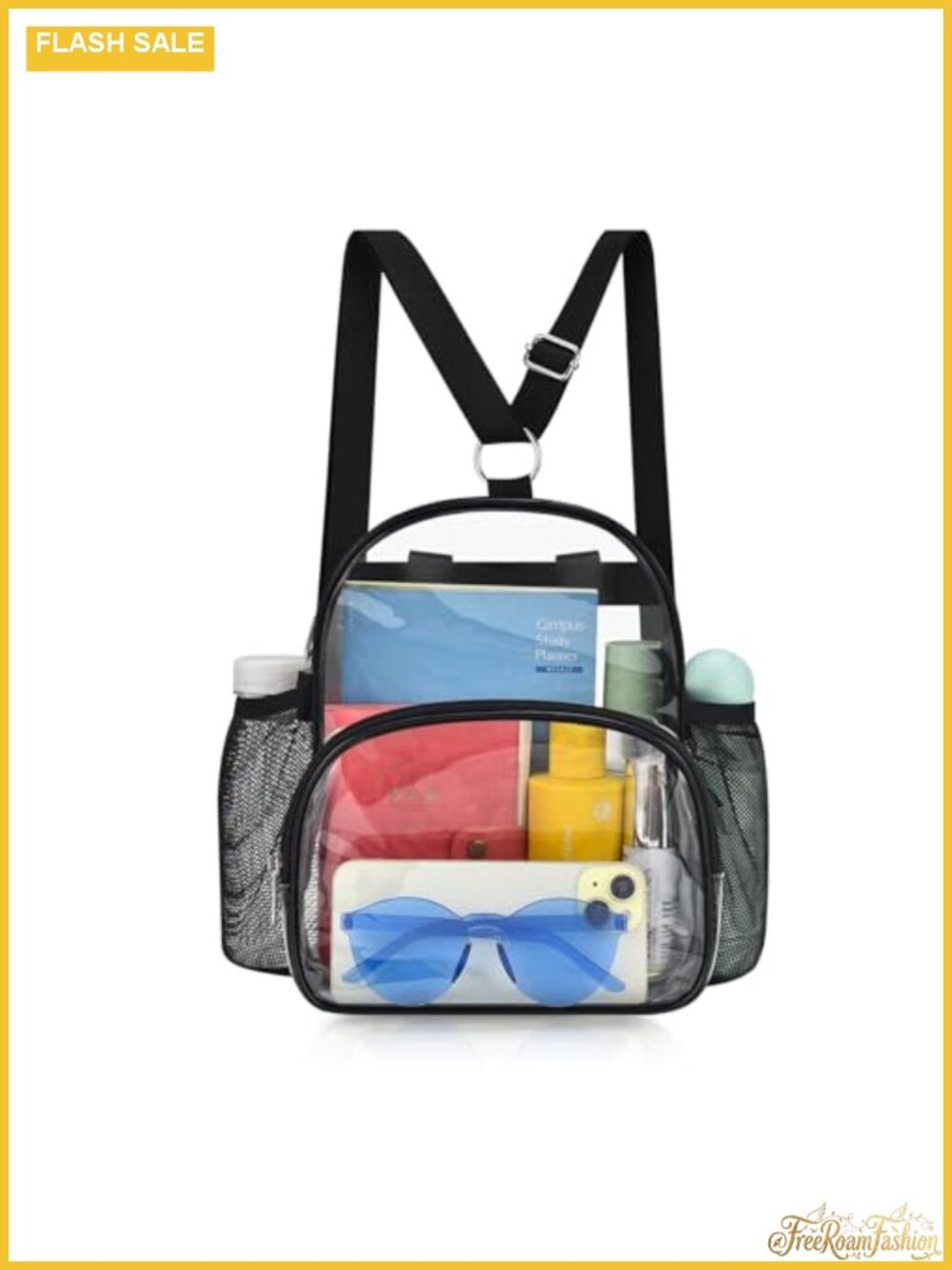Women's Clear Backpack 2-in-1 Convertible Stadium Approved